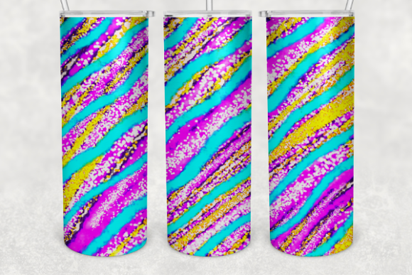 Download Skinny Tumbler 20 Oz.Colorful Glitter - Premium Resources